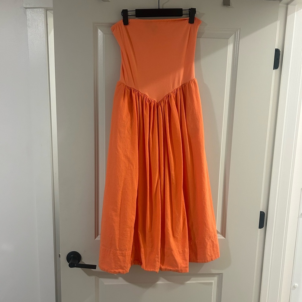 Free People Onda Drop Waist Tube Dress - Picture 5 of 7